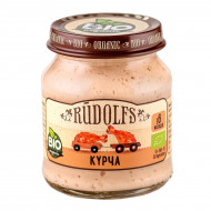 Пюре органічне Rudolfs Курча 120 г