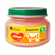 М'ясне пюре Milupa Яловичина