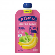 Пюре фруктове Карапуз Яблуко Банан 200 г