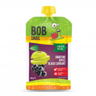 Фруктове пюре Bob Snail Смузі Яблуко-Чорна Смородина пастеризоване 200 г