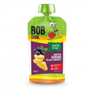 Фруктове пюре Bob Snail Смузі Банан-Чорна Смородина 120 г