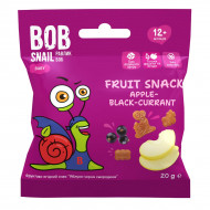 Фруктовий снек Bob Snail Яблуко-чорна смородина 20 г
