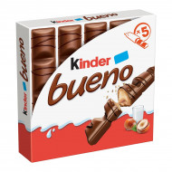Вафлі Kinder Bueno з молочно-горіховою начинкою 107.5 г