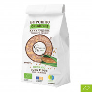 Борошно органічне Galeks-Agro кукурудзяне тонкого помелу 0,8 кг