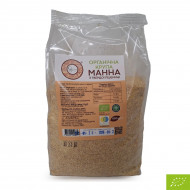 Крупа органічна Galeks-Agro манна з твердих сортів пшениці 0,8 кг