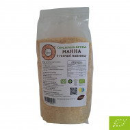 Крупа органічна Galeks-Agro манна з твердих сортів пшениці 0,4 кг
