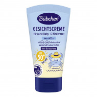 Сонцезахисний крем для обличчя Bubchen Sensitiv SPF 50 50 мл