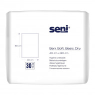 Пелюшки одноразові всмоктуючі Seni Soft Basic Dry 40х60, 30 шт