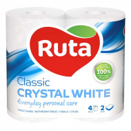 Папір туалетний Ruta Classic 4 рулони