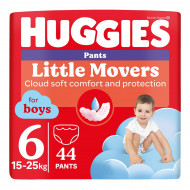 Підгузки-трусики Huggies Pants Little Movers 6 for boy 15-25 кг 44 шт