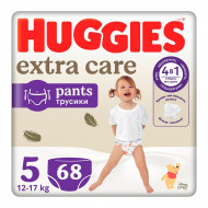 Підгузки-трусики Huggies Elite Soft Pants Box 5 (12-17 кг) 68 шт