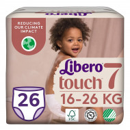 Підгузки-трусики Libero Touch 7 (16-26 кг) 26 шт
