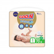 Підгузки Goo.N Premium Soft Розмір S (4-8 кг) 70 шт