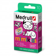 Пластир Medrull Тату Mi Mi Kids 10 шт