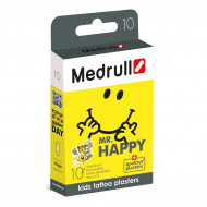 Пластир Medrull Тату Mr. Happy 10 шт