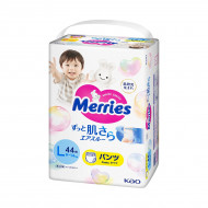 Підгузки-трусики Merries Розмір L (9-14 кг), 44 шт