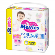 Підгузки-трусики Merries Ultra Jumbo M 6-11 кг 66 шт