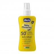 Сонцезахисне молочко-спрей Chicco Baby Moments SUN SPF 50+ 150 мл