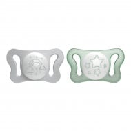 Пустушка силіконова Chicco PhysioForma Micro 0-2 міс 2 шт