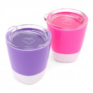 Набір стаканчиків Munchkin Splash Pink&Purple 2 шт