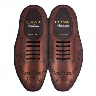 Набір шнурків силіконових AntiLaces Classic Black 10 шт