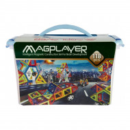 Конструктор магнітний Magplayer, 118 ел