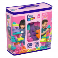 Конструктор Рожевий Mega Bloks, 80 ел