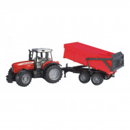 Трактор Bruder Massey Ferguson 7480 з причепом