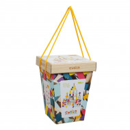 Дерев'яний конструктор Cubika 2, 50 ел