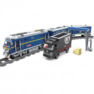 Ігровий набір Zipp Toys Потяг DF11 Z з рейками 1139 ел
