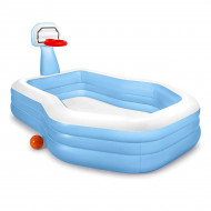 Надувний басейн Intex Playground з баскетбольним кільцем 790 л