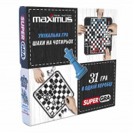 Збірка ігор 31 у 1 Maximus Chess for Four 112 ел