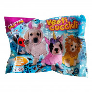 Стретч іграшка-сюрприз Diramix Dress Your Puppy Glitter