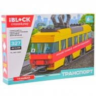 Конструктор Iblock Трамвай 327 ел