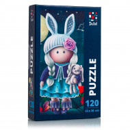 Пазл De.tail Baby Rabbit 120 ел