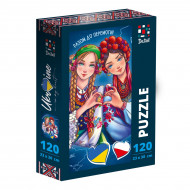 Пазл De.tail Україна та Польща (укр) 120 эл