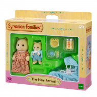 Набір Sylvanian Families 5433 Мама-кішка з малюком і колискою
