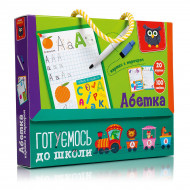 Картки з маркером Vladi Toys Абетка (укр)
