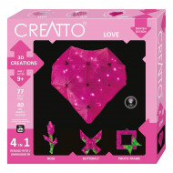 3D пазл Kosmos Creatto Love 77 ел
