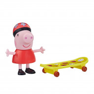 Фігурка Peppa Pig Пеппа із скейтбордом