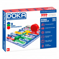 Електронний конструктор Doka Школа 999+ схем (укр)