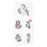 Набір тимчасових тату TATTon.me Unicorns