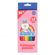 Набір кольорових олівців Yes Line Friends 12 шт