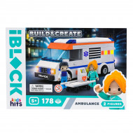 Конструктор Kids Hits IBlock Junior Швидка допомога 178 ел