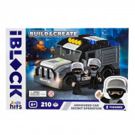 Конструктор Kids Hits IBlock Junior Машина загону спецназу 210 ел