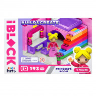 Конструктор Kids Hits IBlock Junior Кімната принцеси 193 ел
