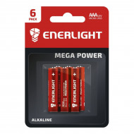 Батарейка Enerlight mega power AAA BLI 6 шт