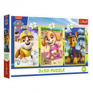 Пазл Trefl 3 x 50 Paw Patrol Наші собаки