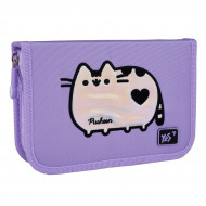 Пенал твердий одинарний із двома клапанами Yes Pusheen Shiny
