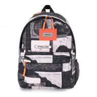 Рюкзак Bagland Stylish M Black and white